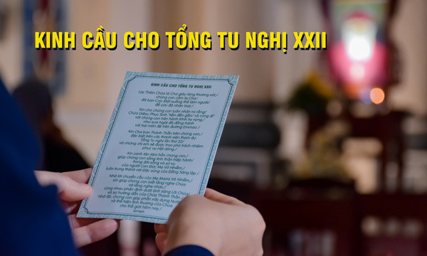 Kinh cầu cho Tổng Tu nghị XXII